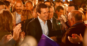 Pablo Casado en Villaviciosa (Asturias)