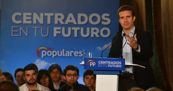 Pablo Casado en Villaviciosa (Asturias)