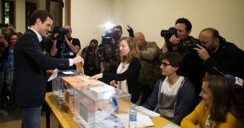 Pablo Casado votaciones Madrid 