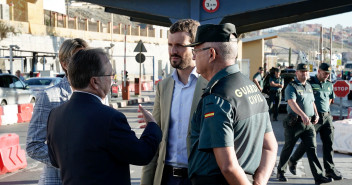 Pablo Casado visita Ceuta  