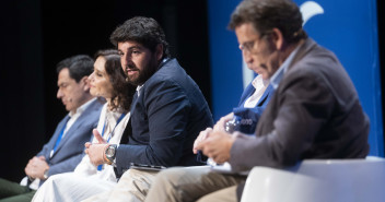 El presidente del PP de Murcia, Fernando López Miras