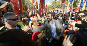 Manifestación de Sociedad Civil Catalana