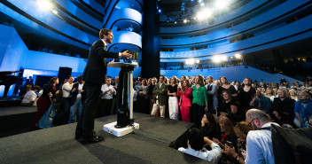 Pablo Casado, en el acto de inicio de campaña