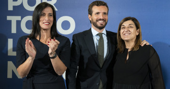  Pablo Casado en un acto del PP sobre Sanidad en Santander