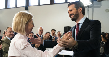  Vivista de Pablo Casado a Barcelona