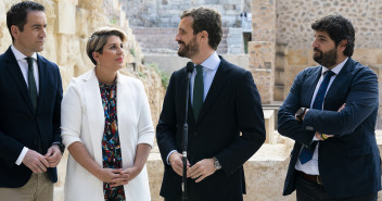  Visita de Pablo Casado a Murcia y Cartagena.