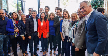 Teodoro Garcia Egea asiste a una Comida con afiliados en Alzira y sede Algemesí