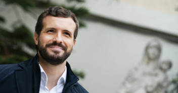 El presidente del Partido Popular, Pablo Casado