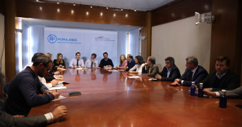 Reunión de trabajo con el PP de Castilla-La Mancha