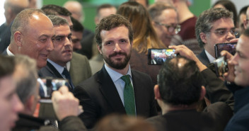 Pablo Casado, durante su visita a FITUR 2020