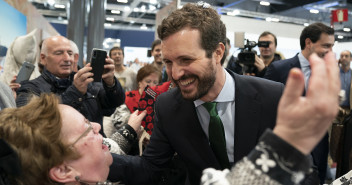 Pablo Casado, durante su visita a FITUR 2020