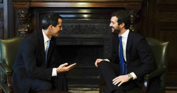 Pablo Casado se reúne con Juan Guaidó