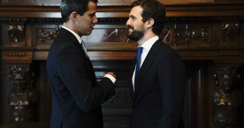 Pablo Casado se reúne con Juan Guaidó