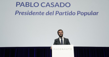 Pablo Casado interviene en el Congreso Faconauto