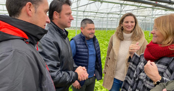 Visita a huertas e invernaderos en Villa del Prado