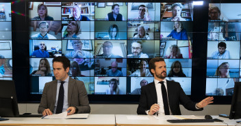 Videoconferencia con diputados, senadores y euro-parlamentarios del PP