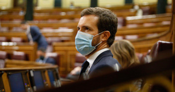 Pablo Casado en el Pleno del Congreso de los Diputados