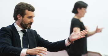 Pablo Casado, en la presentación del libro de Martínez Maíllo