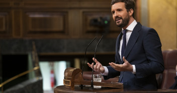 Pablo Casado en el Pleno del Congreso sobre los Fondos de Recuperación 