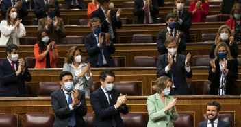 Pablo Casado en el Pleno del Congreso sobre los Fondos de Recuperación 