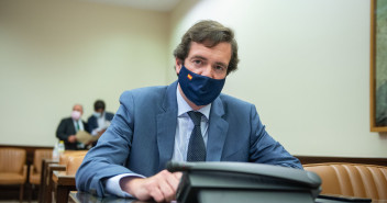 El diputado del Grupo Parlamentario Popular Pablo Hispán