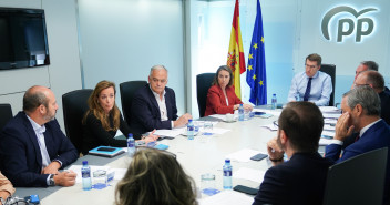 Alberto Núñez Feijóo preside el Comité de Dirección del PP