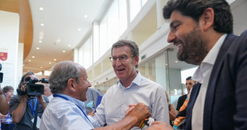 Alberto Núñez Feijóo clausura el XVIII Congreso Autonómico Extraordinario del PP de Murcia 