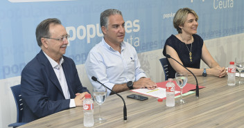 El Coordinador General, Elías Bendodo, participa en el Comité Ejecutivo del PP de Ceuta