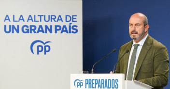 El vicesecretario de Coordinación Autonómica y Local del PP, Pedro Rollán, presenta la 25 Interparlamentaria del Partido Popular