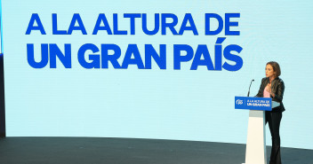 La Secretaria General del PP y portavoz en el Congreso, Cuca Gamarra, en la 25 Interparlamentaria Popular