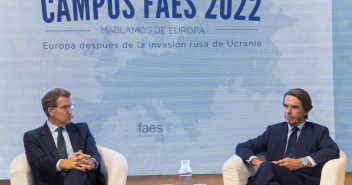 Alberto Núñez Feijóo en la clausura del Campus FAES 2022.