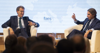  Alberto Núñez Feijóo en la clausura del Campus FAES 2022.