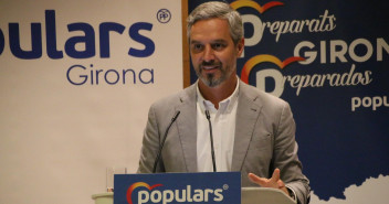 Juan Bravo y Alejandro Fernández intervienen en el inicio de curso político del PP de Gerona