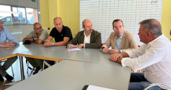 Pedro Rollán y Alejandro Fernández en Alpicat