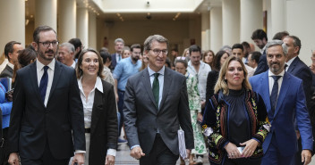 Alberto Núñez Feijóo en el Pleno del Senado 