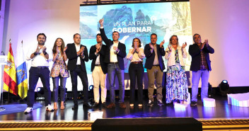 Cuca Gamarra y Manuel Domínguez en la Convención del Partido Popular de Canarias, Un plan para gobernar 