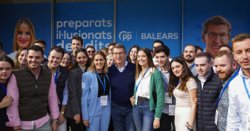 Alberto Núñez Feijóo clausura la Conferencia Política del PP de Islas Baleares junto a Marga Prohens