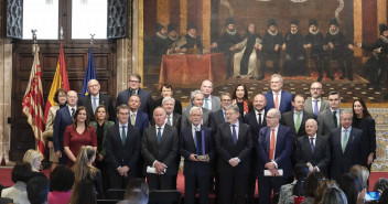 Alberto Núñez Feijóo en la entrega del XXXI Premio Convivencia en Valencia