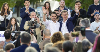 Alberto Núñez Feijóo en Castelldefels