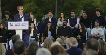 Alberto Núñez Feijóo en Castelldefels