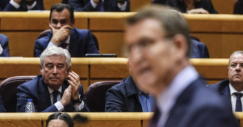 Alberto Núñez Feijóo en el Senado 