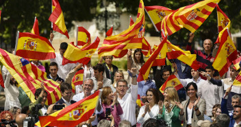 Alberto Núñez Feijóo en un acto en Zaragoza