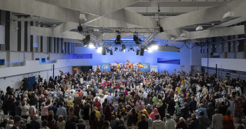 Alberto Núñez Feijóo en un acto en Vitoria.