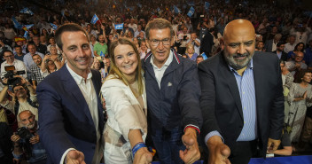 Alberto Núñez Feijóo en Palma de Mallorca