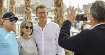 Alberto Núñez Feijóo en Alicante.