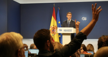 Rueda de prensa de Alberto Núñez Feijóo