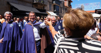 Alberto Núñez Feijóo en la 71ª edición de la Fiesta del Albariño