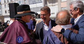 Alberto Núñez Feijóo en la 71ª edición de la Fiesta del Albariño