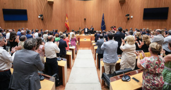 Alberto Núñez Feijóo preside la reunión de los Grupos Parlamentarios del PP en el Congreso de los Diputados y en el Senado.
