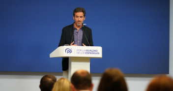 Rueda de prensa de Borja Sémper 